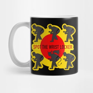 Spot the wrist locker Mug